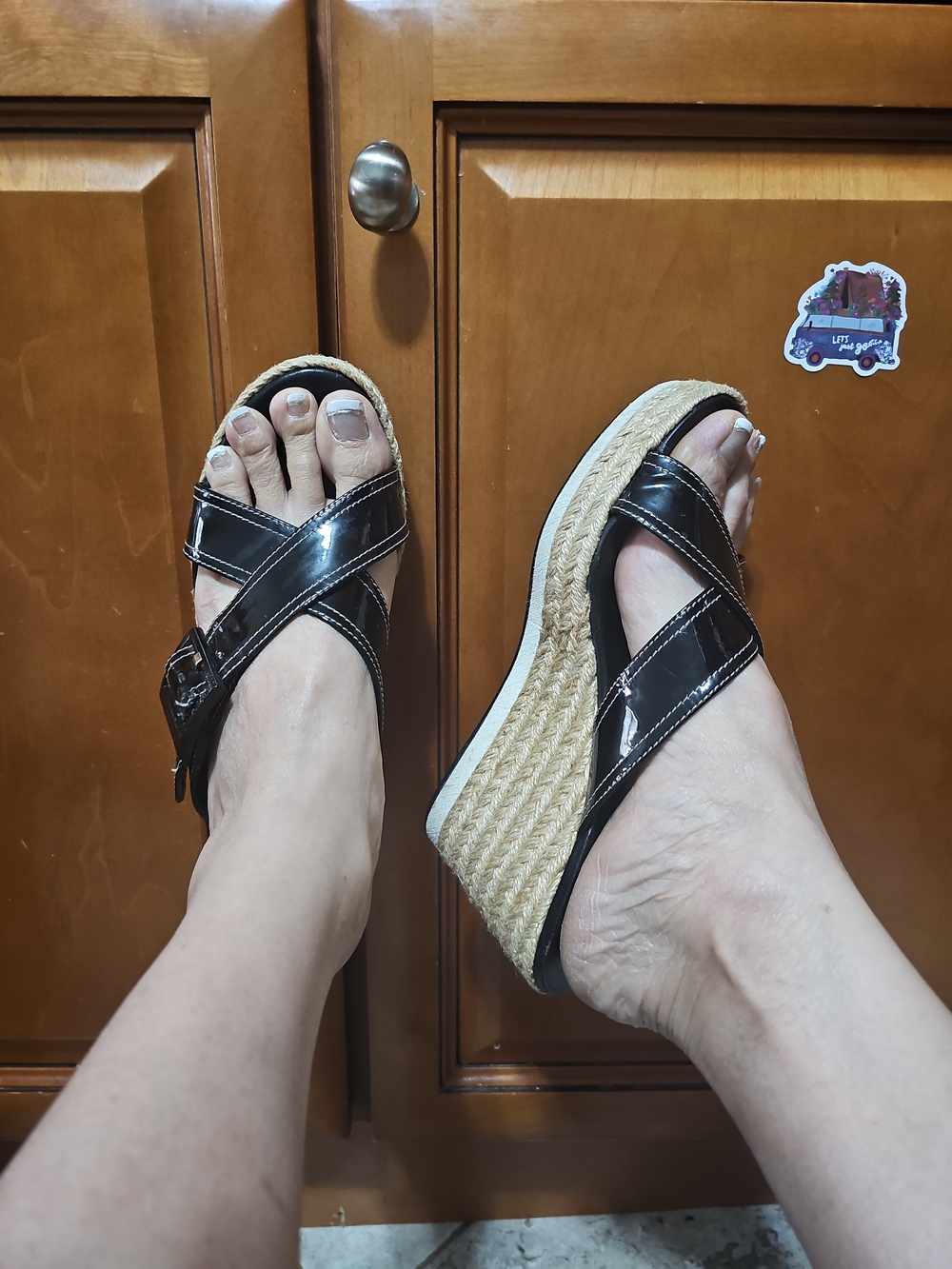 Prada Espadrille Wedge Sandals Size 7.5